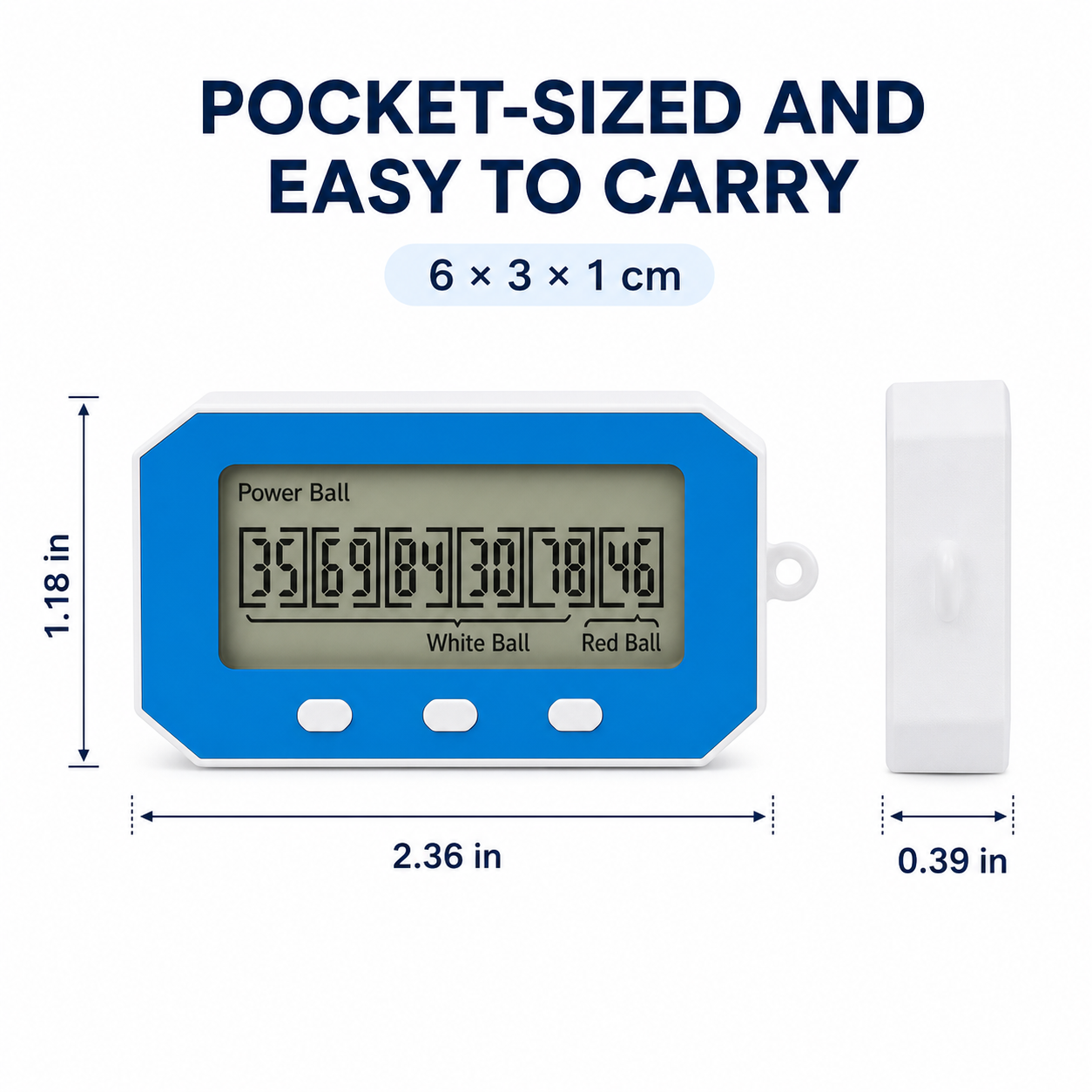 S680 pocket-size product dimensions